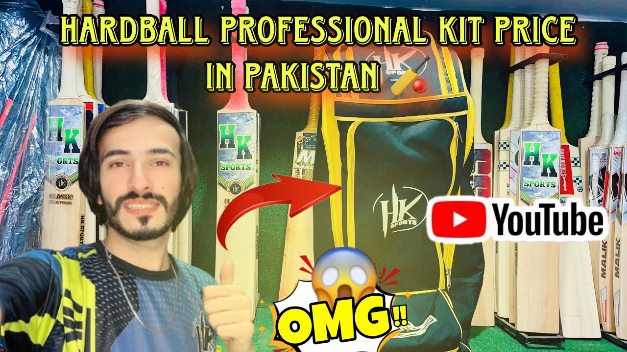 Hardball Kit Price in Pakistan 🏏 Hardball Kit Bag Price || Hassan Khan Vlogs 