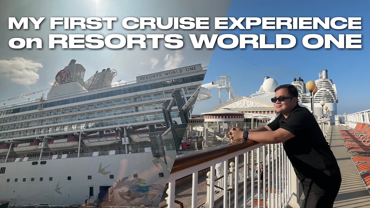 MY FIRST CRUISE EXPERIENCE on RESORTS WORLD ONE | Ivan de Guzman