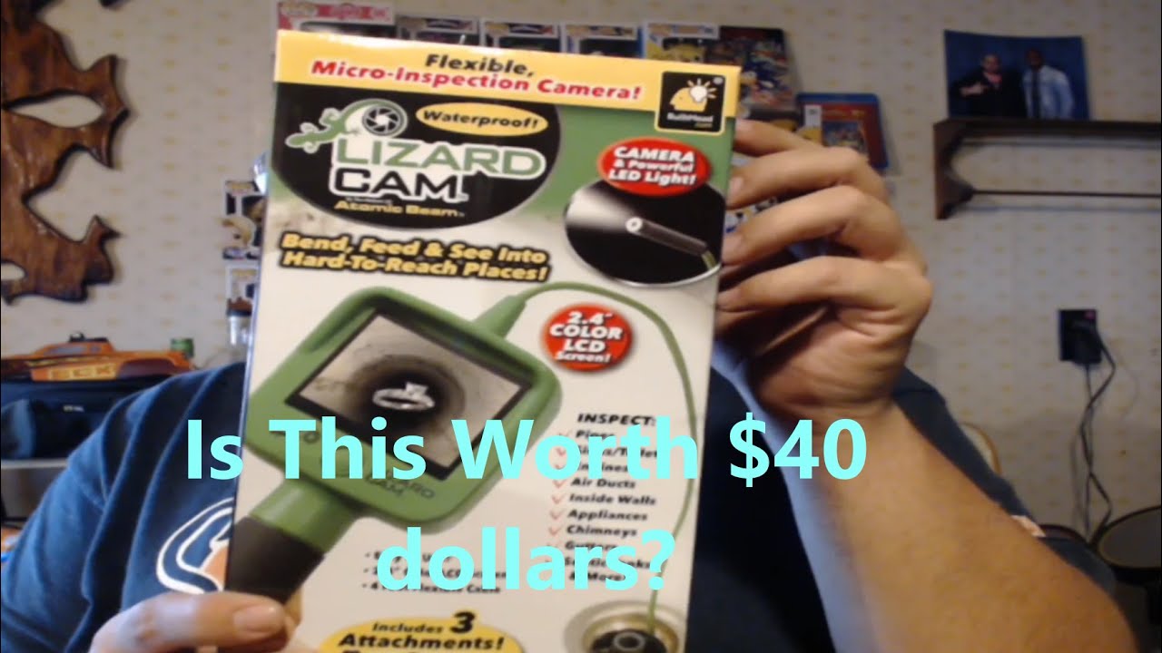 Lizard Cam unboxing and quick test
