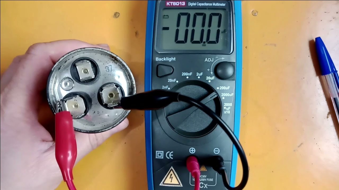 Como usar o capacímetro digital
