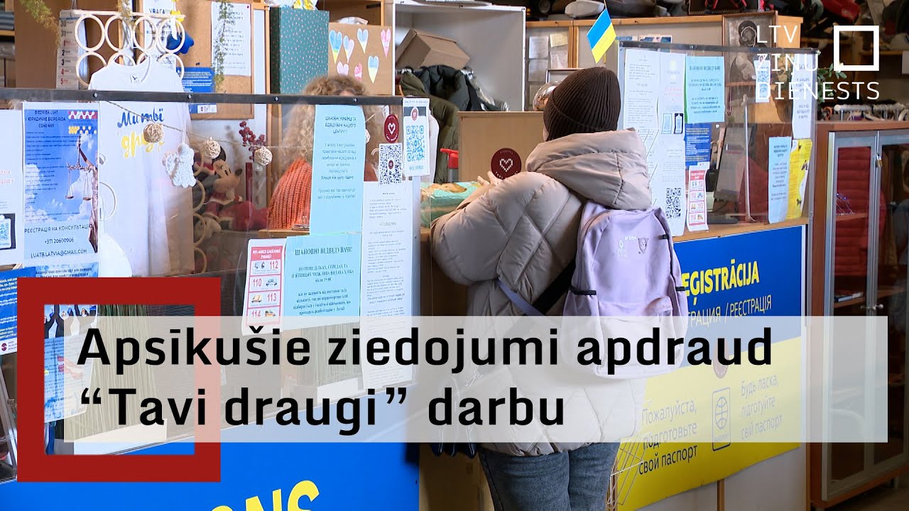 Sarucis ziedojumu apjoms biedrībai “Tavi draugi”; nezina, kā nomaksāt īri