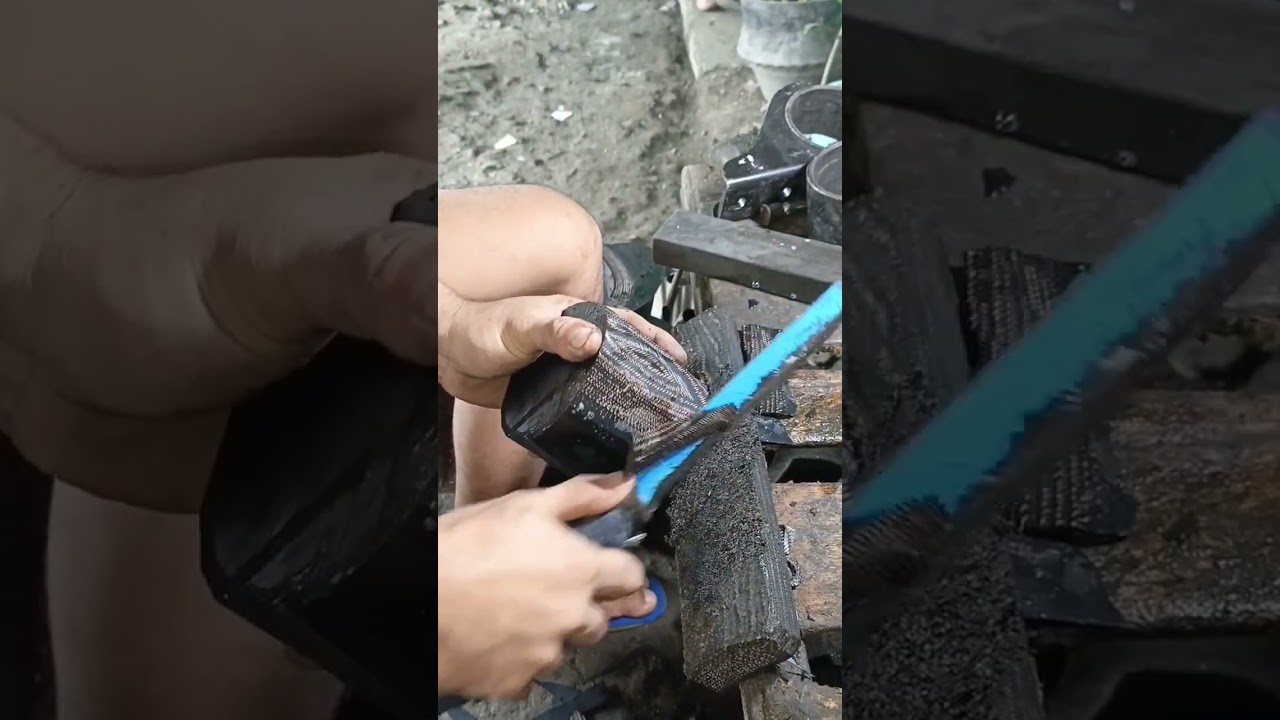 Rubber engine support at transmission support fabrication
