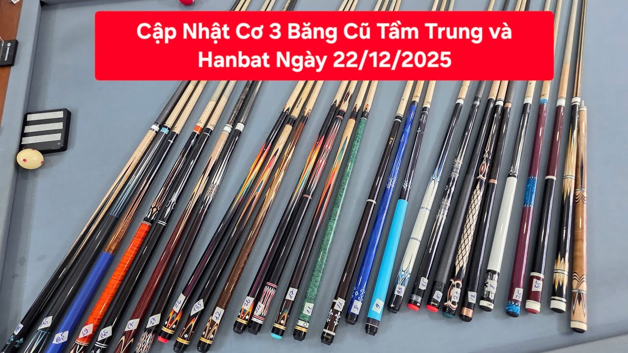 Cập Nhật Cơ 3 Băng Cũ Tầm Trung ngày 22/12/2025