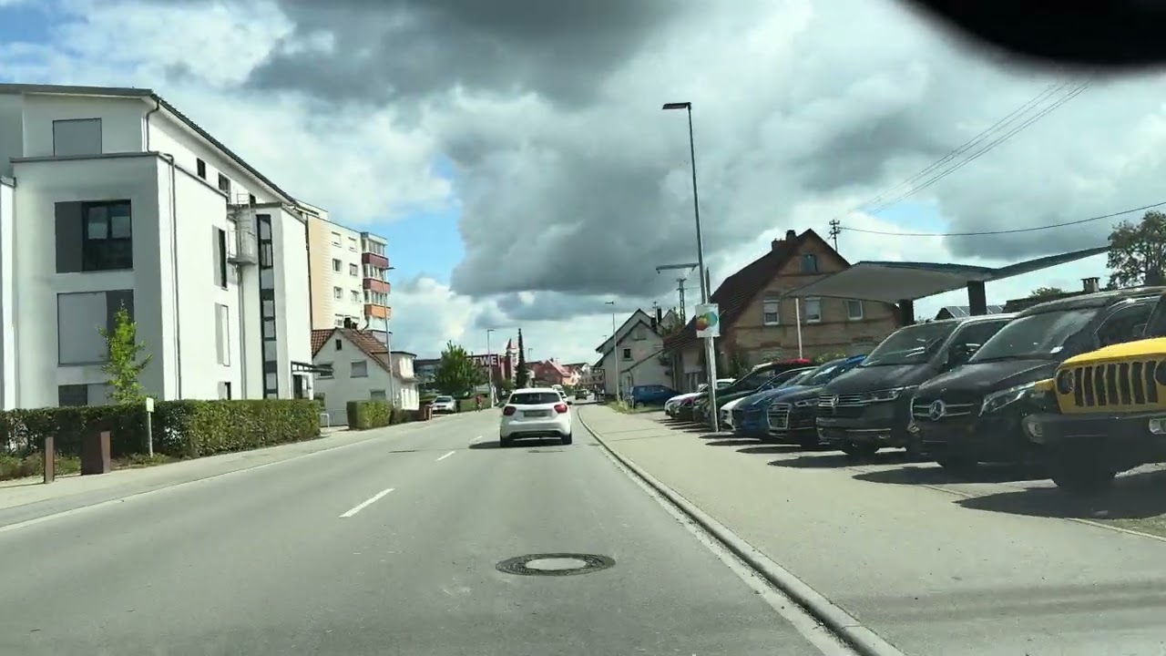 POV Ride Friedrichshafen to Bad Wurzach Germany 4K 60FPS ASMR