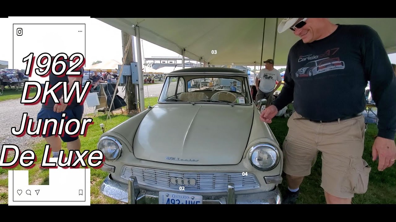 1962 DKW Junior De Luxe at the 2023 Carlisle Import & Performance #dkw #audi #germancars