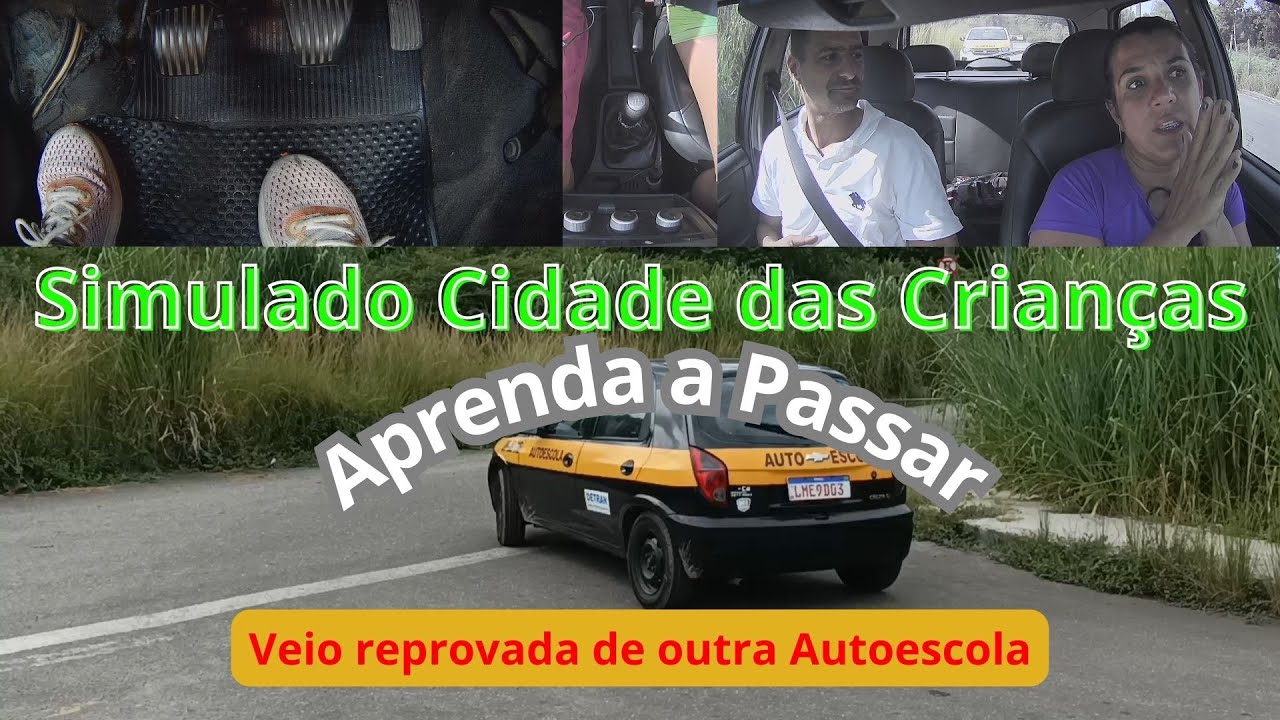 PROVA de Carro Simulado Cidade das Crianças Detran Rio de Janeiro