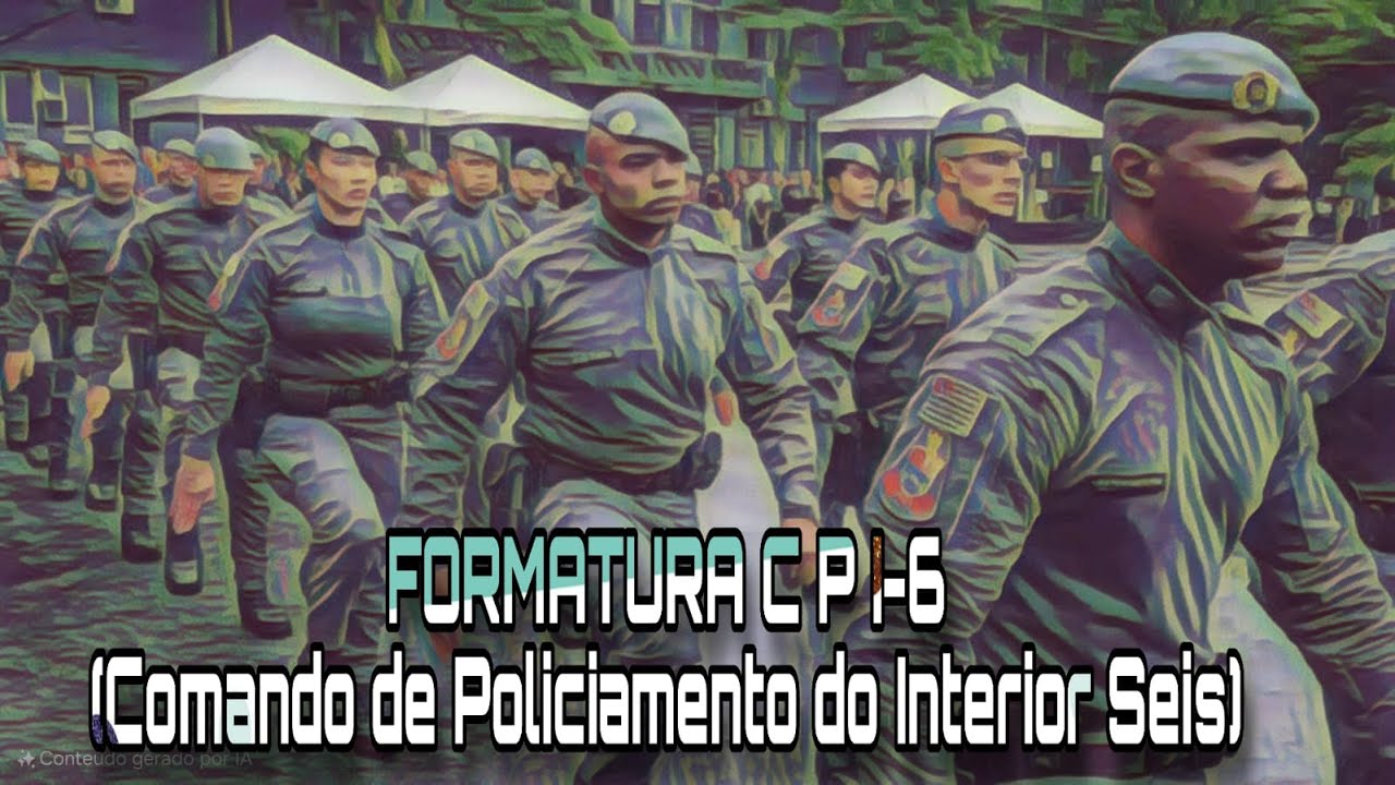 FORMATURA DOS NOVOS POLICIAIS MILITARES 10/06/2025 CPI - 6