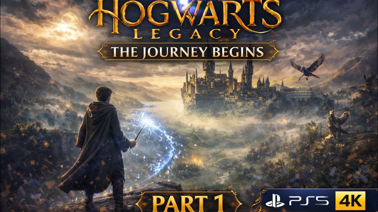 Hogwarts Legacy – The Journey Begins | Gameplay Part 1 (PS5)
