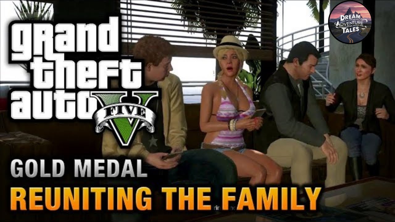 GTA 5 Reuniting the Family Mission Gameplay (Full Walkthrough) | Michael