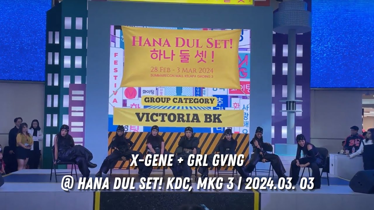 XG _ X-GENE + GRL GVNG Cover by VICTORIA BK | Hana Dul Set! KPOP Dance Cover Competition 2024