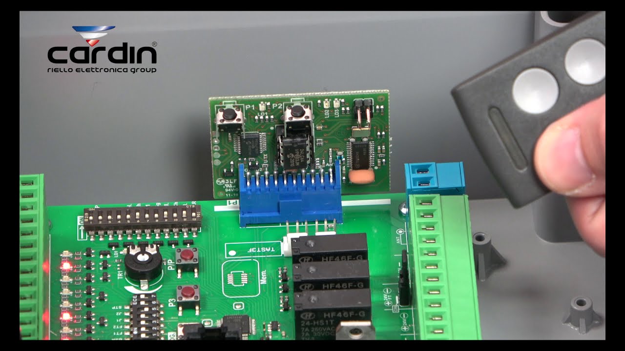 PROGRAMMATION RÉCEPTEUR OC2 CARDIN TRADE