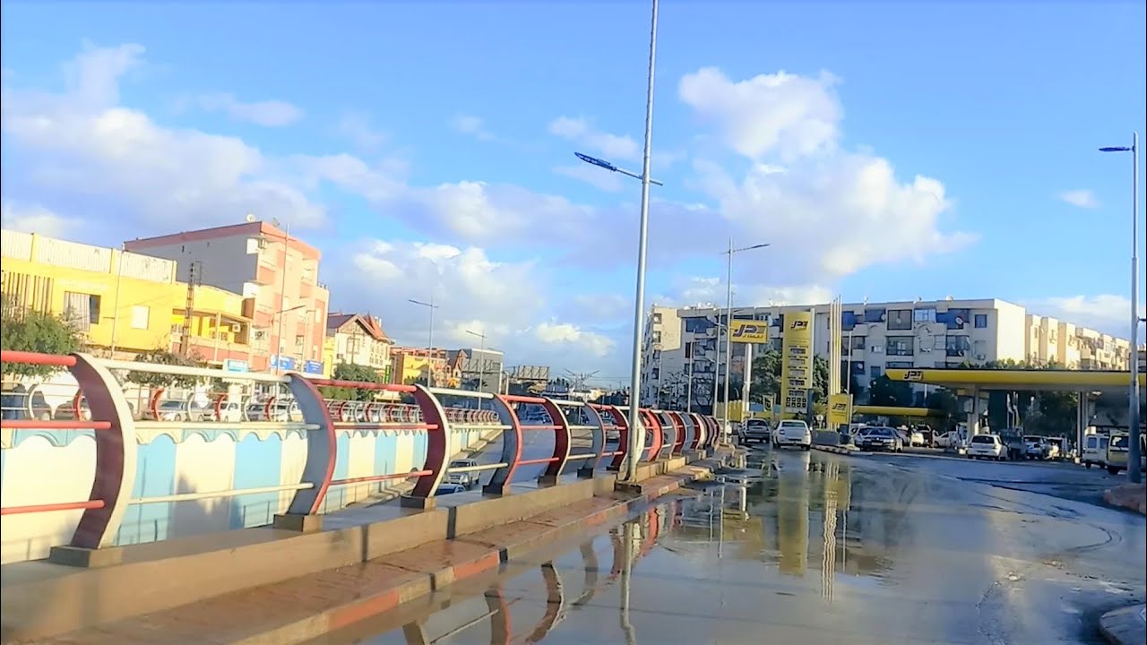تابعو جولة على الطريق السريع بين مدينة شرفة الجديدة و مركز مدينة الشلف