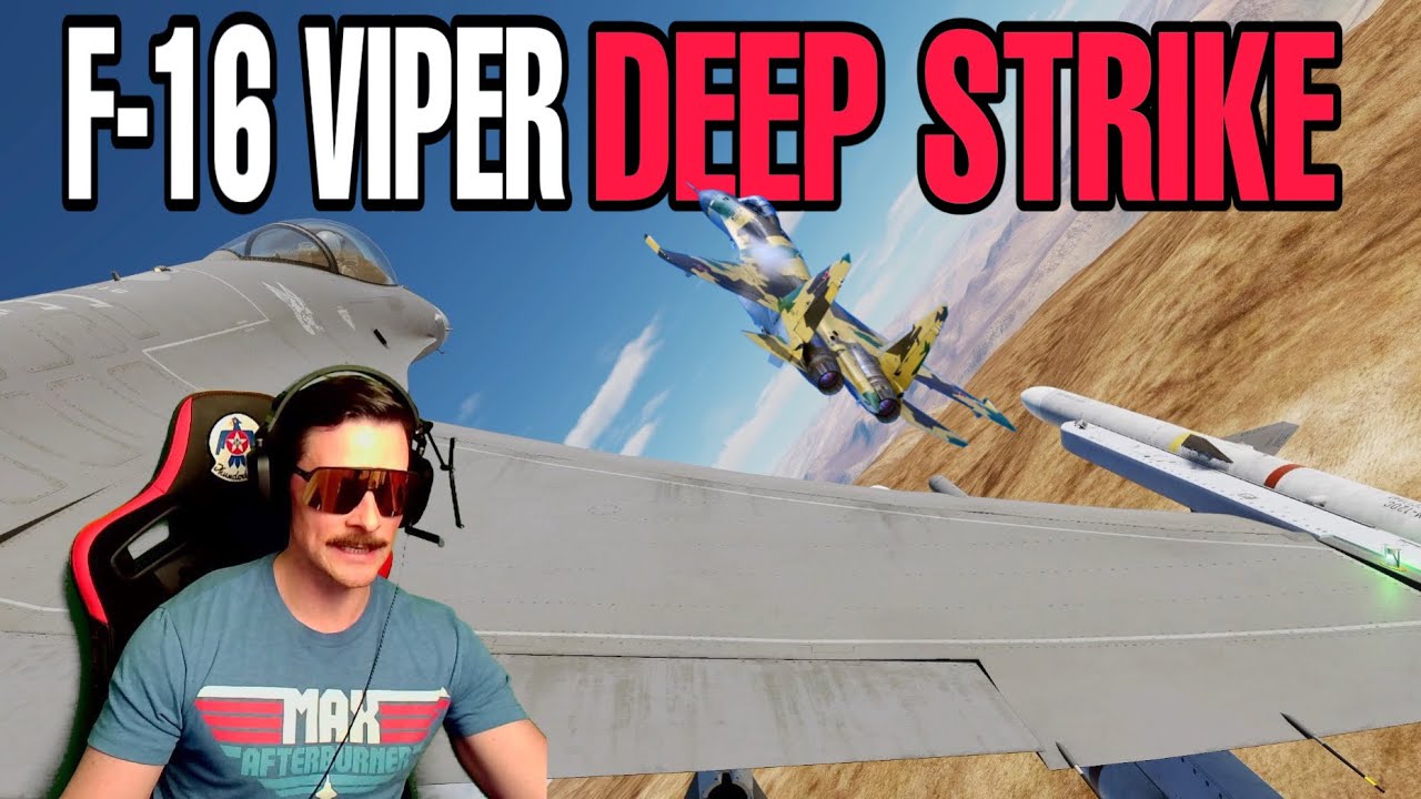 Real Fighter Pilot Deep Strike Into Iran | Digital Combat Simulator