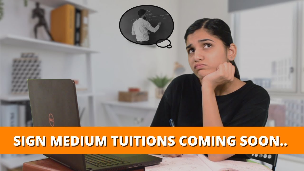 Sign Medium Tuitions Coming Soon..