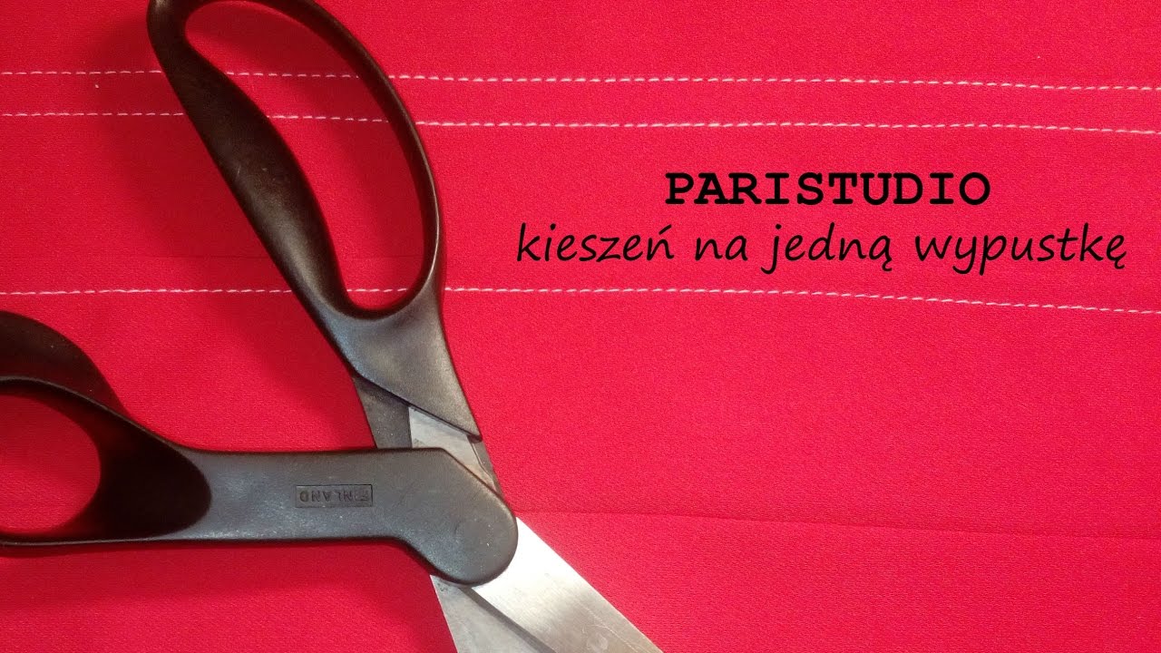 Jak uszyć kieszeń na jedną wypustkę