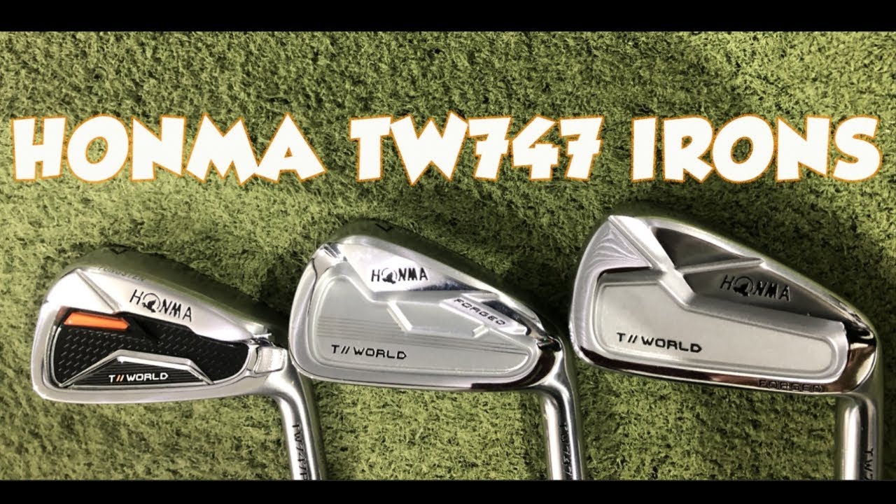 HONMA TW747 IRONS 2019