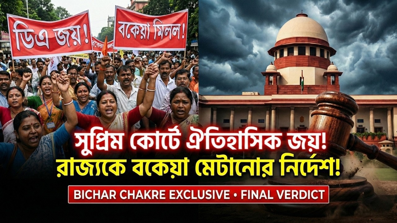 টাকা নেই’ অজুহাত বাতিল! রাজ্যকে বকেয়া ডিএ মেটানোর কড়া নির্দেশ সুপ্রিম কোর্টের!