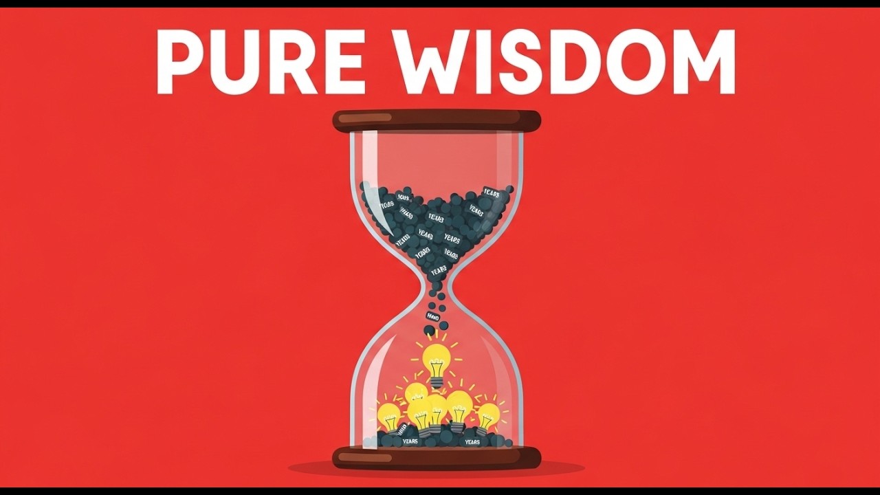 35 Years of Experience Turned into 15 Minutes of Wisdom