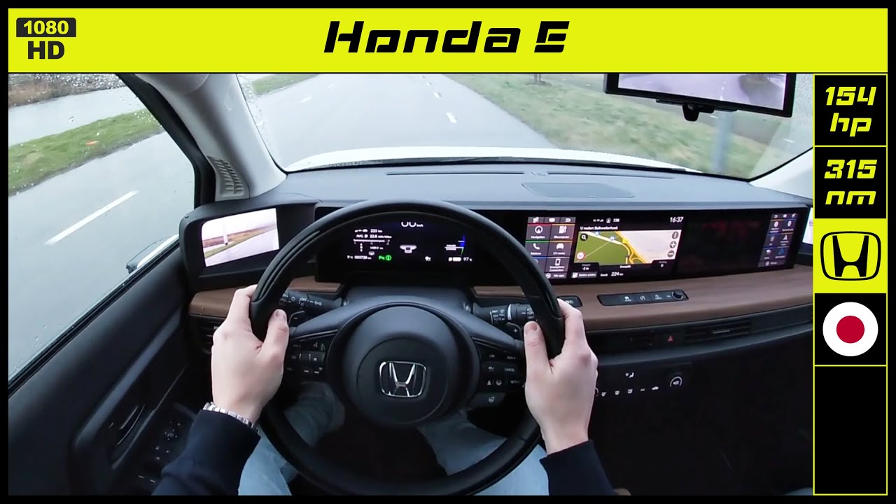 Honda | E | 2020 | Onboard POV test drive | HD version