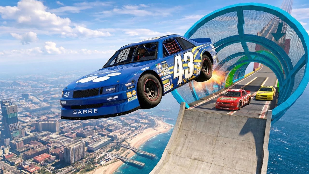GTA 5 Mega Ramp Gone WRONG 😨 | Insane Stunts & Brutal Fails