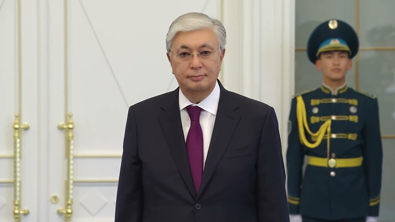 🇰🇿🇦🇱 Торжественная церемония встречи президента Албании Байрама Бегай🎥 t.me/aqorda_resmi