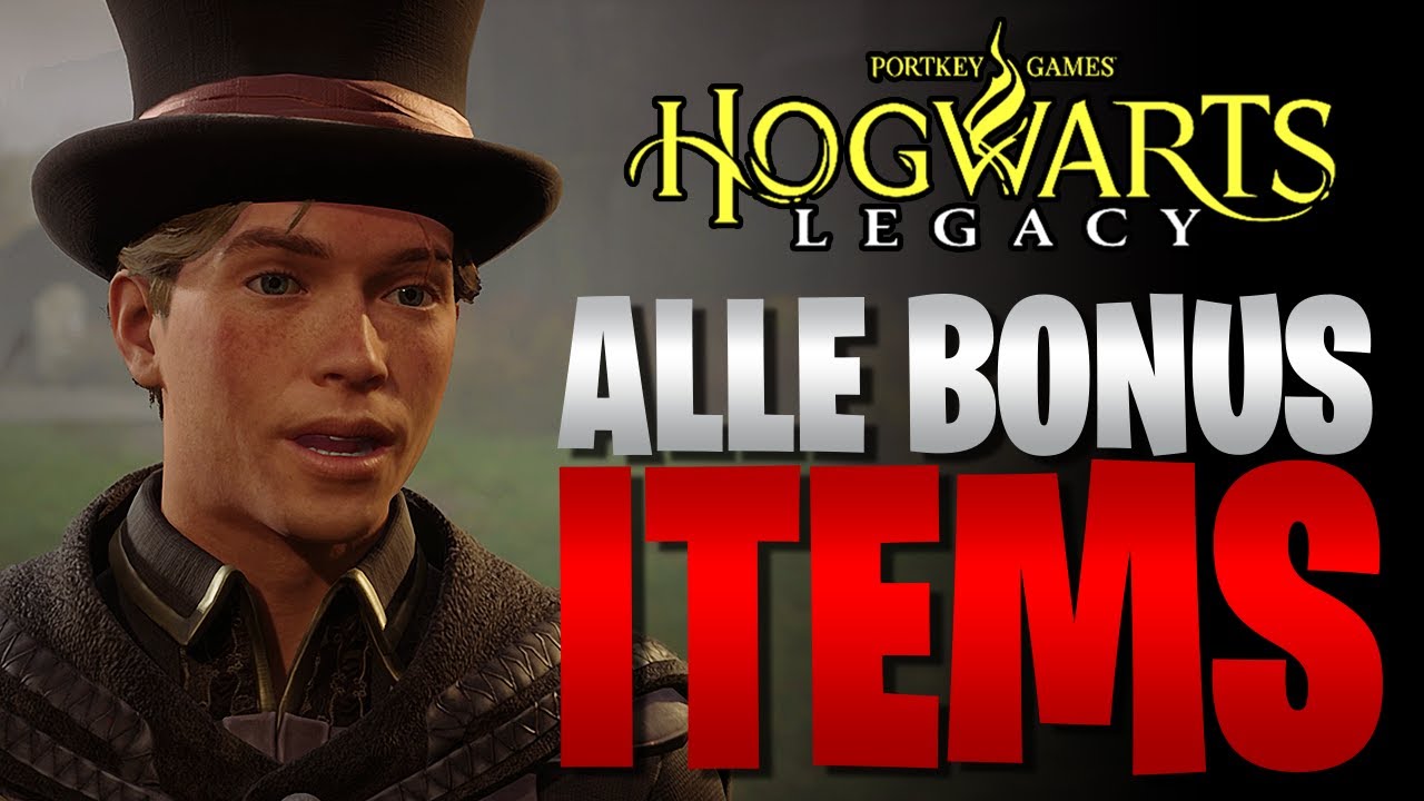 ALLE BONUS ITEMS BEKOMMEN in Hogwarts Legacy | So bekommst du deine Zusatzinhalte