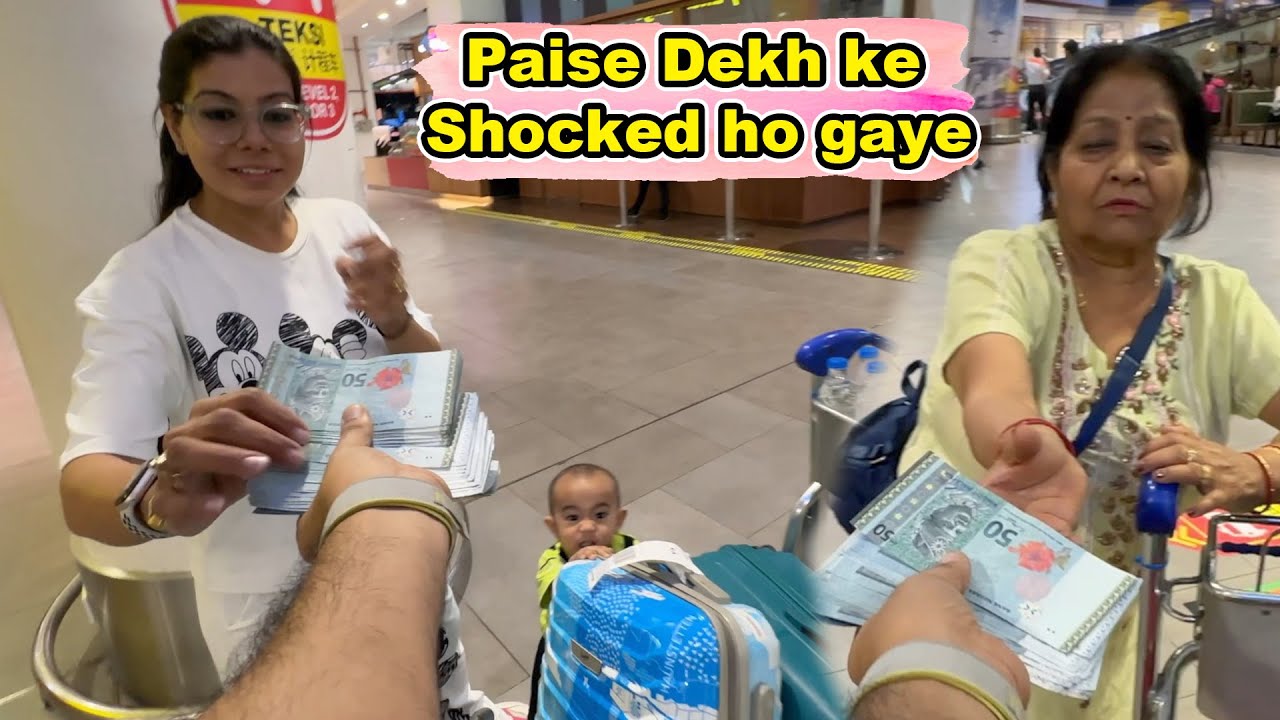 Paise Dekh ke Shocked ho gaye | Sweety Pankaj Vlog