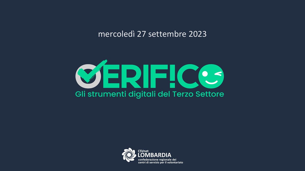 Scopri VERIF!CO, il gestionale per ETS