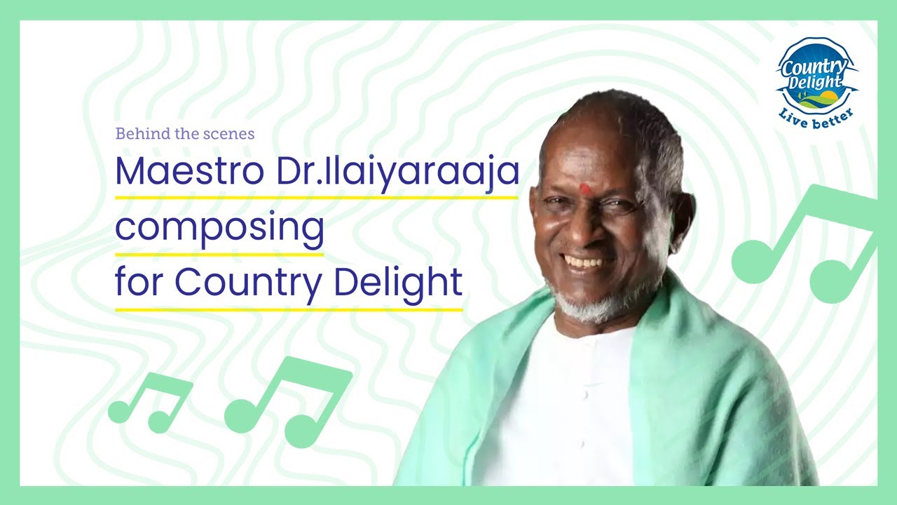 Maestro Dr. Ilaiyaraaja composes for Country Delight