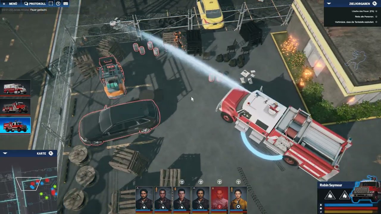 Fire Commander - Mission 17: Tankstelle, Lagerhausviertel