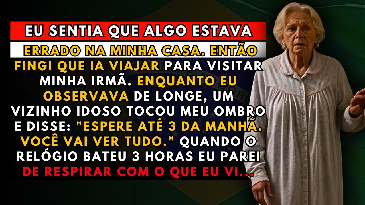 A HISTÓRIA REAL DESTA AVÓ👵Fingi Viajar E Descobri Um Segredo Sobre Meu Filho E Minha Nora…