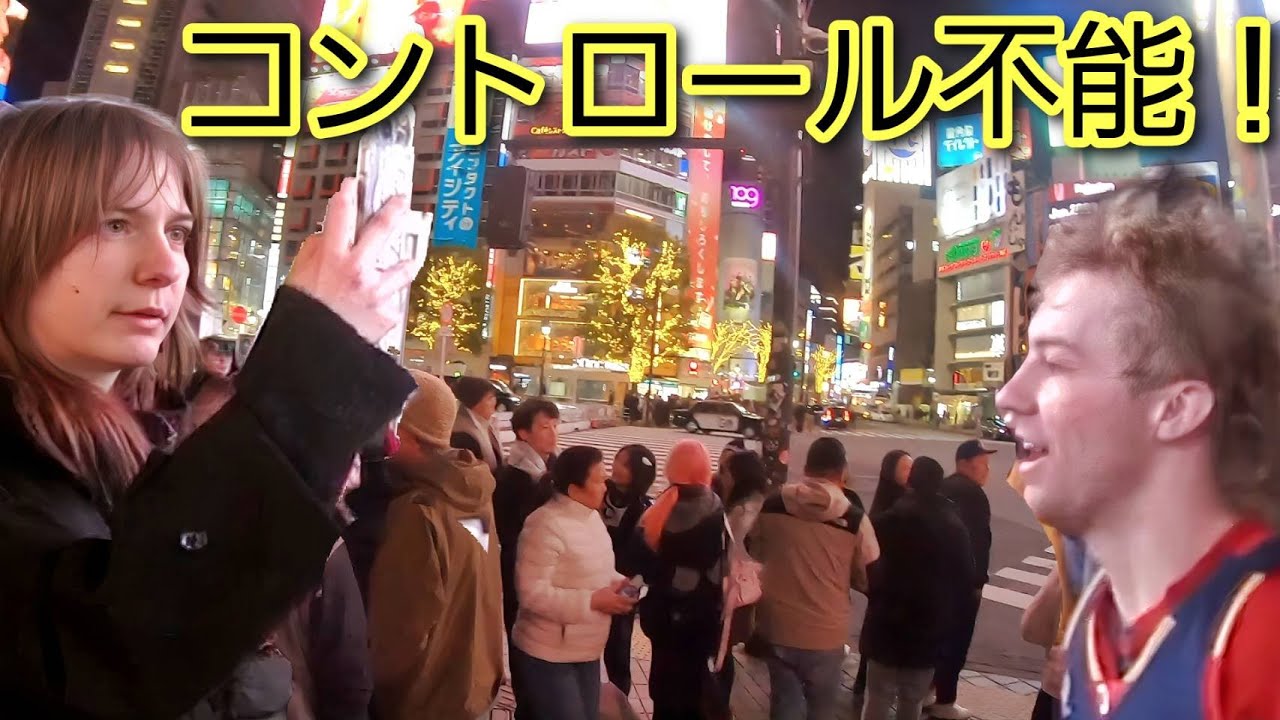 コントロール不能！夜の渋谷が外国人観光客に大人気すぎる！