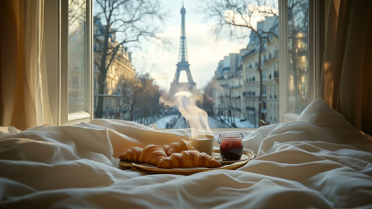 Quiet Winter Morning Jazz — Cozy Café Mood