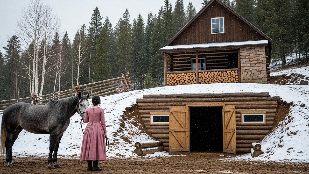 The Underground Barn That Survived the 1890 Blizzard – The Shocking Story of Martha's Hidden Shelter