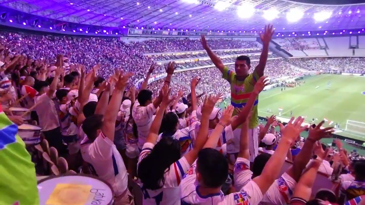 BASTIDORES " DA TORCIDA LEÕES DA TUF  - APOIANDO O FORTALEZA NA FINAL DO NORDESTÃO 2024  