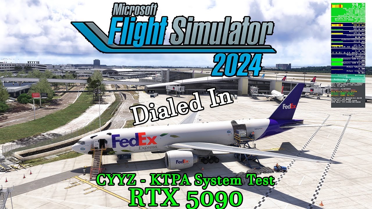 MSFS 2024 Dialed in | Full flight system test