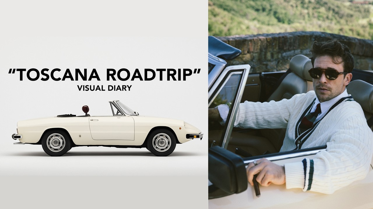 Tuscany in a Vintage Alfa Romeo | Castelfalfi, Truffle Hunting & Firenze Elegance