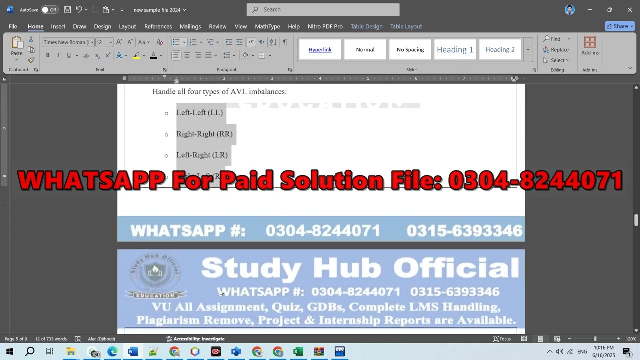 CS301 Assignment 2 solution Spring 2025, CS301 Assignment 2 solution 2025, CS301 Assignment