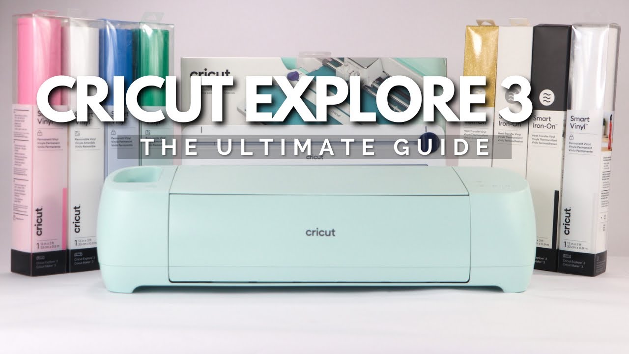 Обзор машины Cricut Explore 3! ВСЁ, ЧТО ВАМ НУЖНО ЗНАТЬ | Умные материалы, держатель рулона и мно...