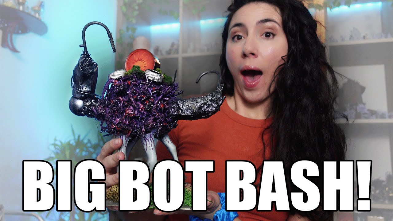 I Made A Robot Out of Trash - Big Bot Bash!