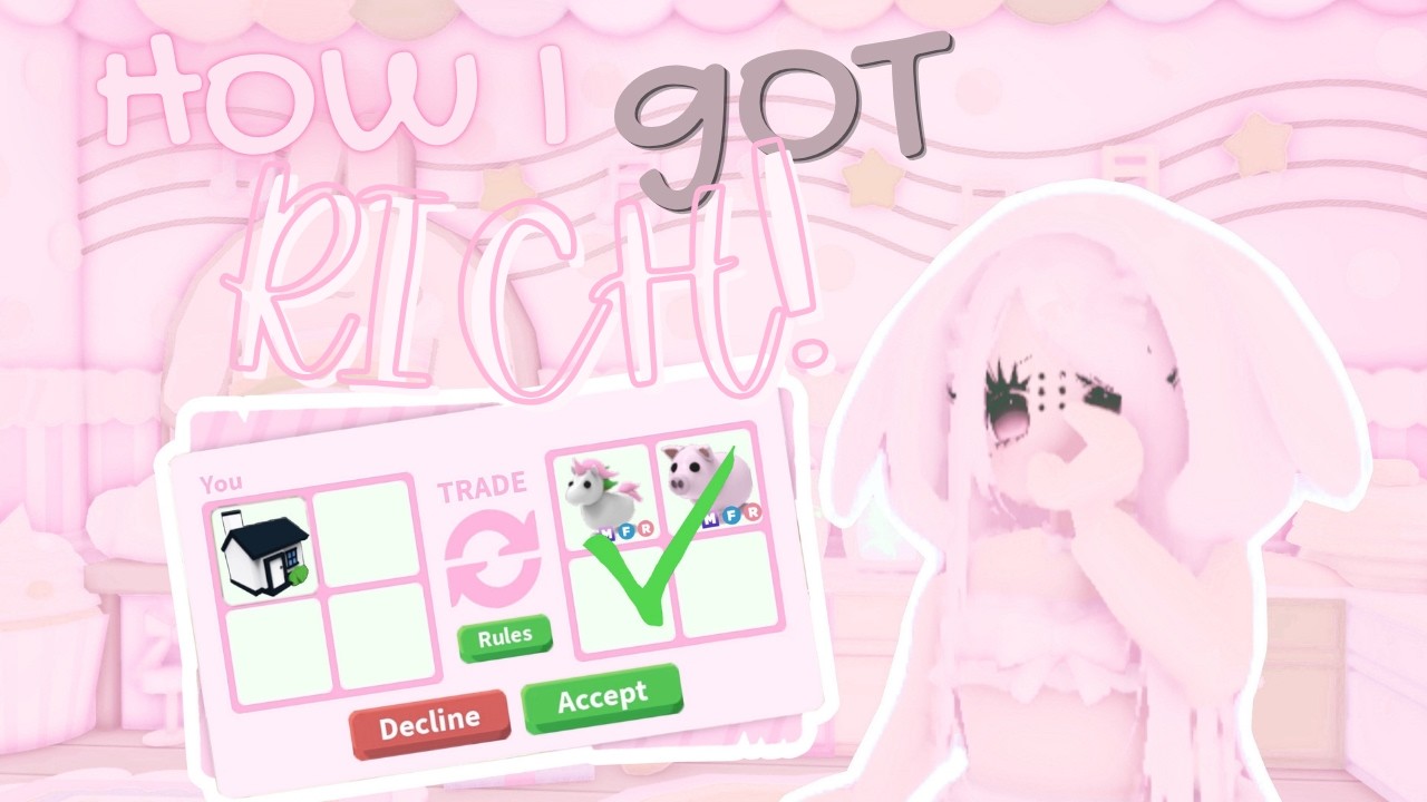 HOW I GOT *RICH* IN ADOPT ME! 💞🐾