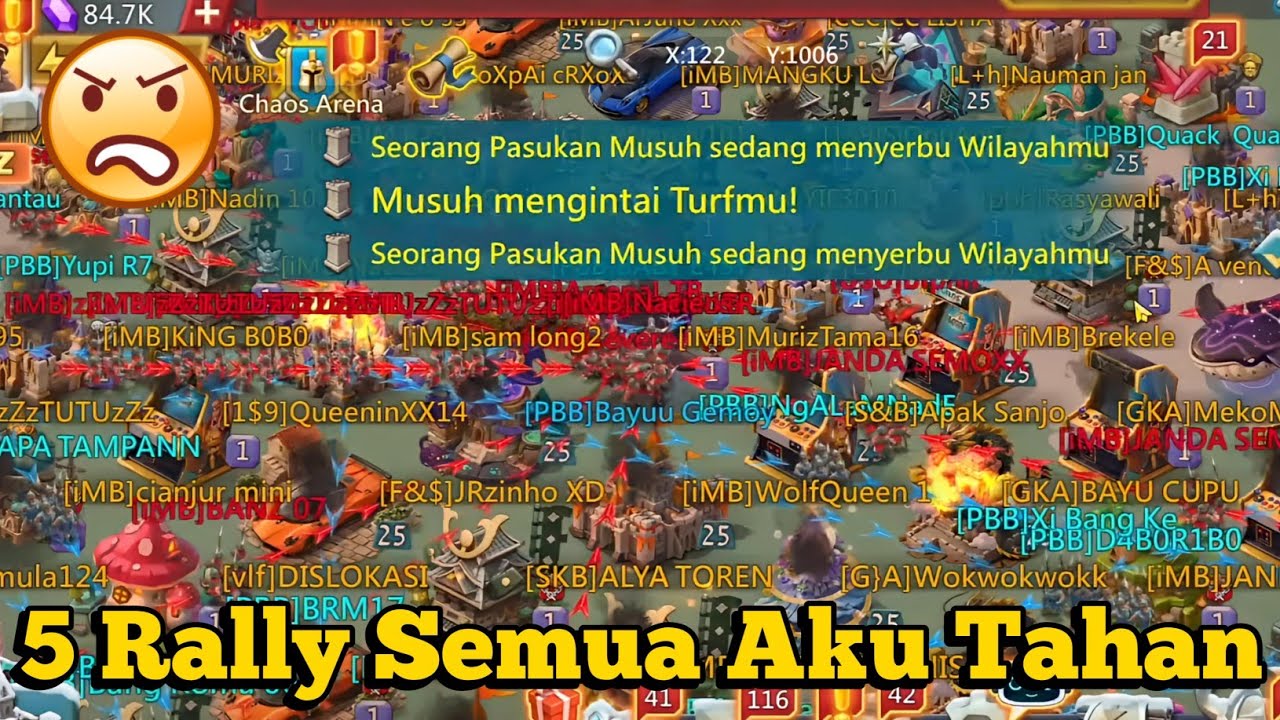 Mustahil Di Lakukan 9M Pasukan VS 5 Rally Full Mytick Gear | Manusia Biasa Tidak Mungkin Bisa