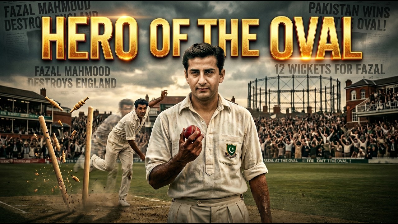 Fazal Mahmood | Oval Test Hero | ilmi Jahan Sports