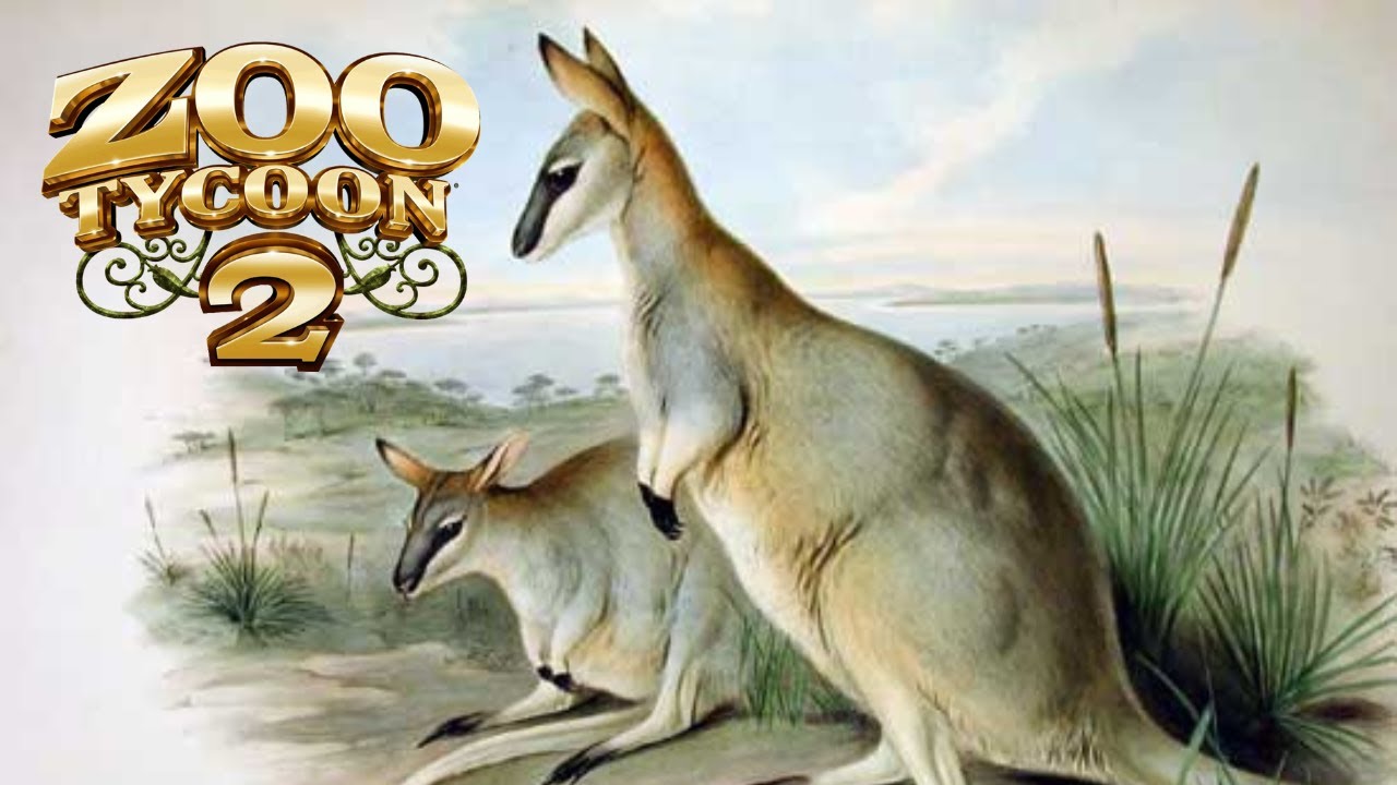 Zoo Tycoon 2 ~ Toolache Wallaby Exhibit SPEEDBUILD