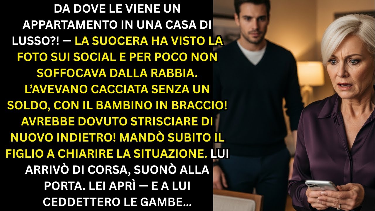La suocera cacciò la nuora con il bambino.Pensava di spezzarla.Ma non sapeva quale segreto lei avreb