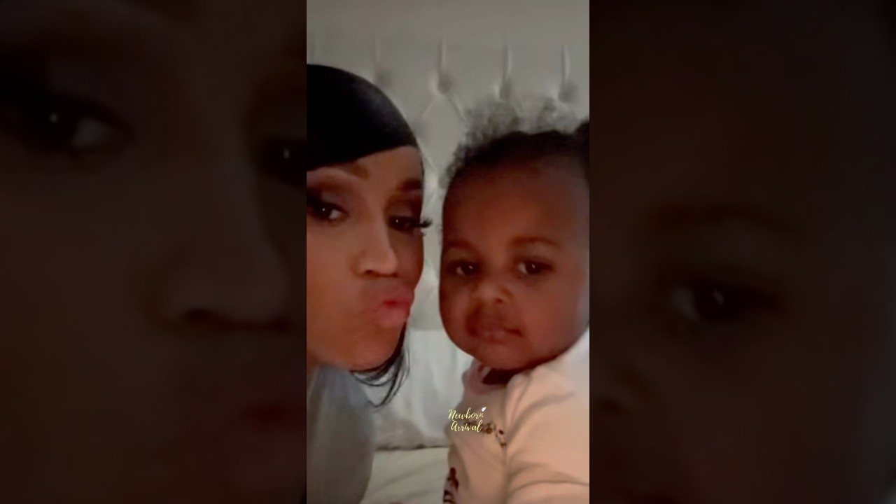 So Adorable 🌸🎀&hearts;️💃🏾 Cardi B & Blossom