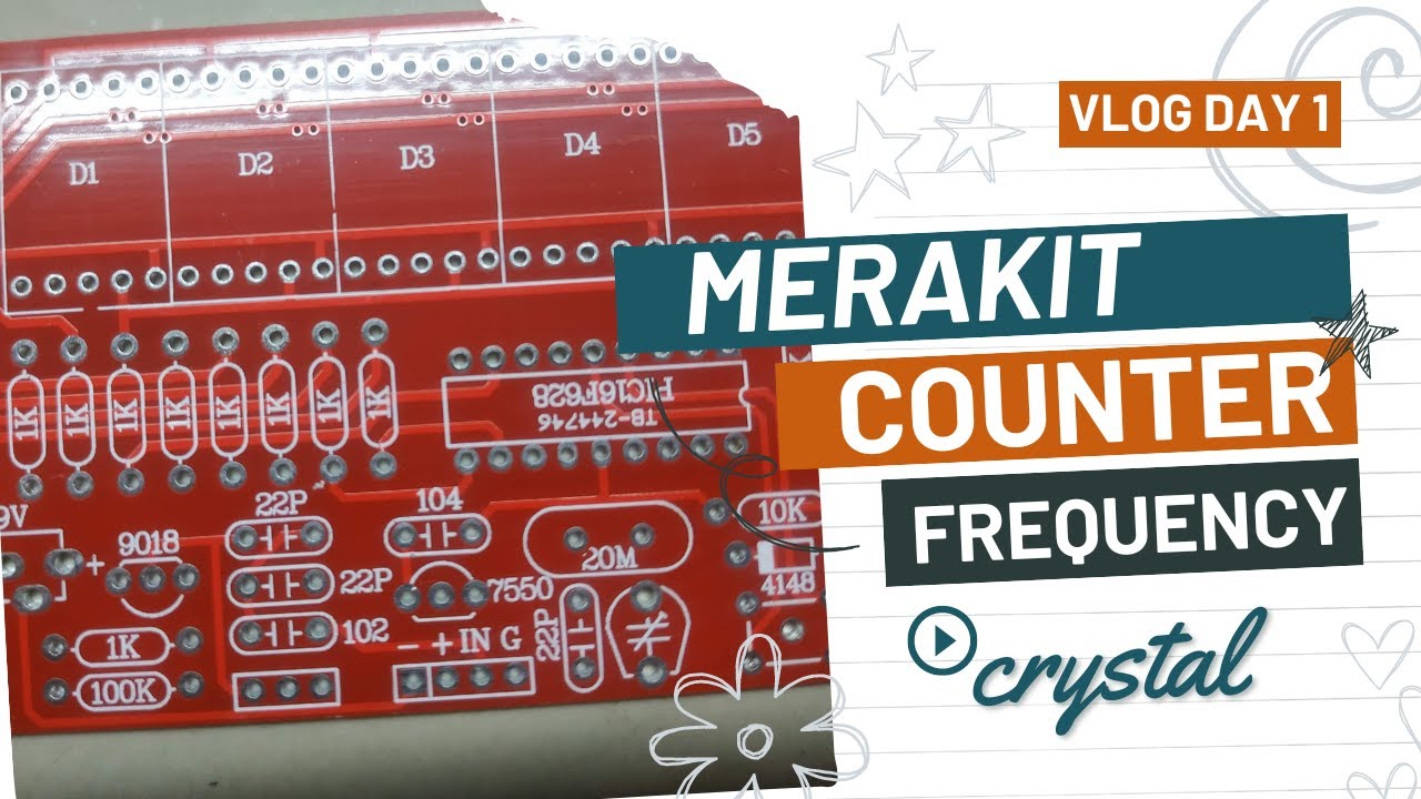 FREQUENCY COUNTER CRYSTAL TESTER