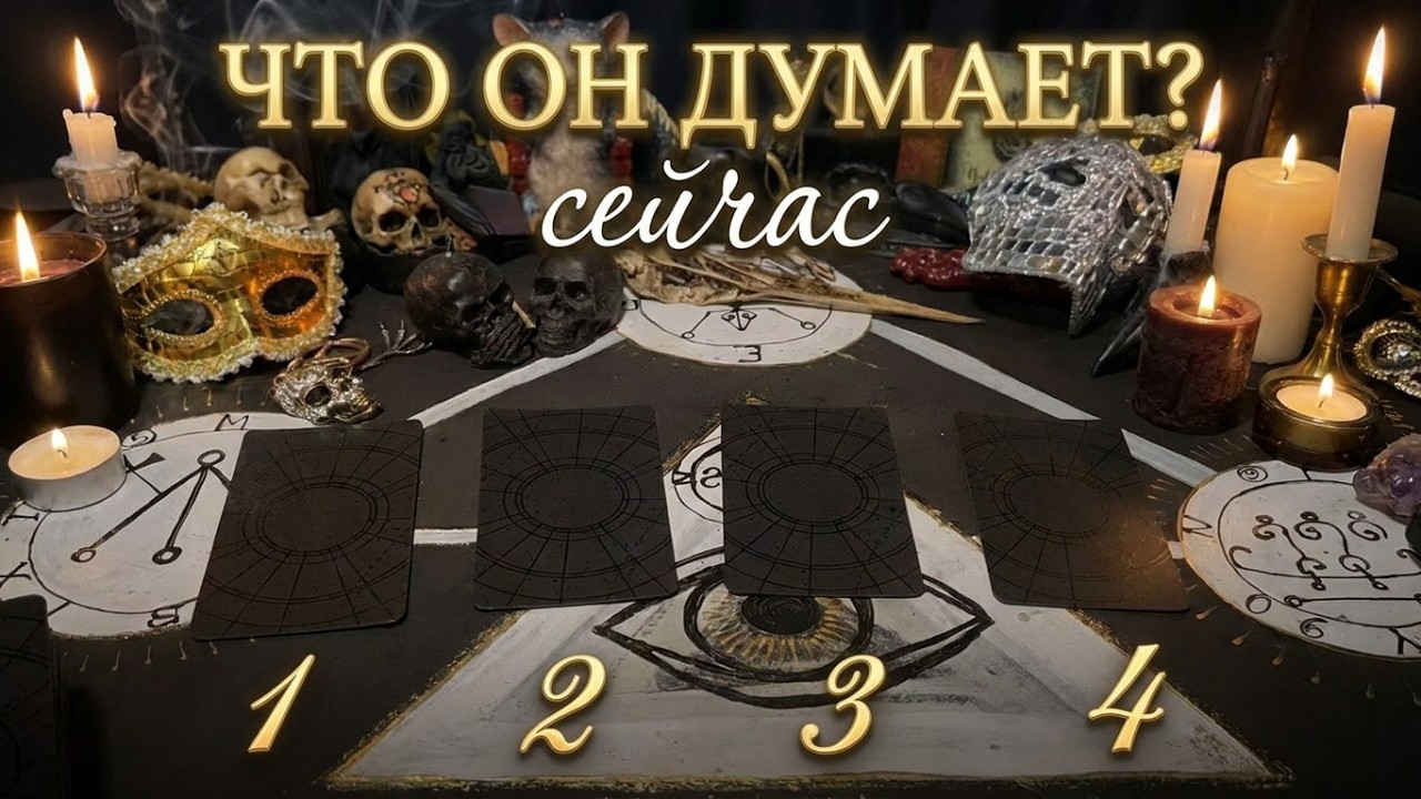 ЧТО ОН ДУМАЕТ О ВАС ПРЯМО СЕЙЧАС? ТАРО