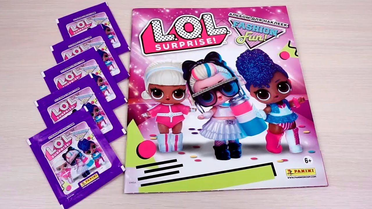 PANINI L.O.L  Surprise 3: Fashion Fun. Обзор журнала и первые наклейки