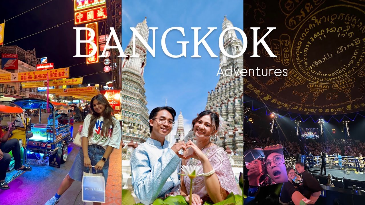 BANGKOK | Muay Thai, Wat Arun + non-stop shopping and eating!